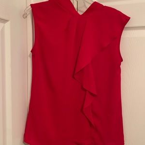 7 avenue red blouses